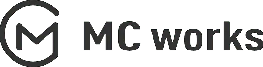 mc-worksのロゴを表した画像